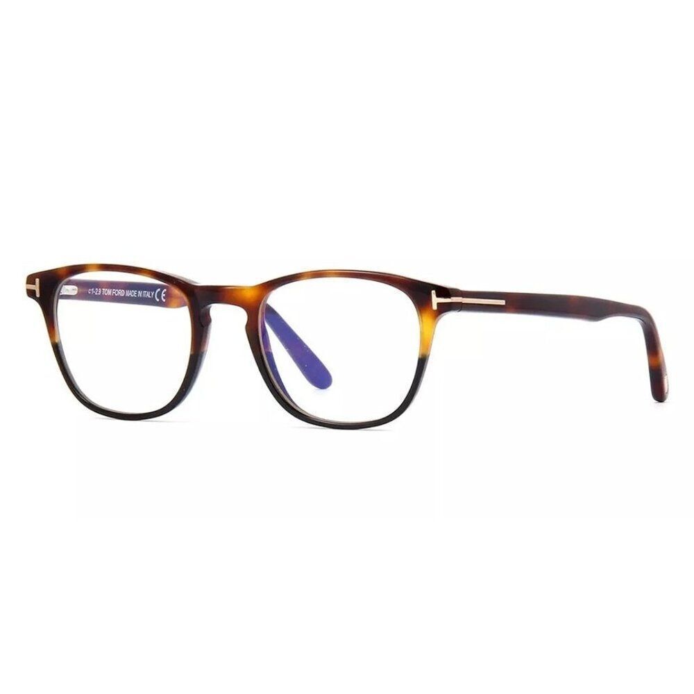 New Authentic Tom Ford FT5625-B-055-48 Square Eyeglasses